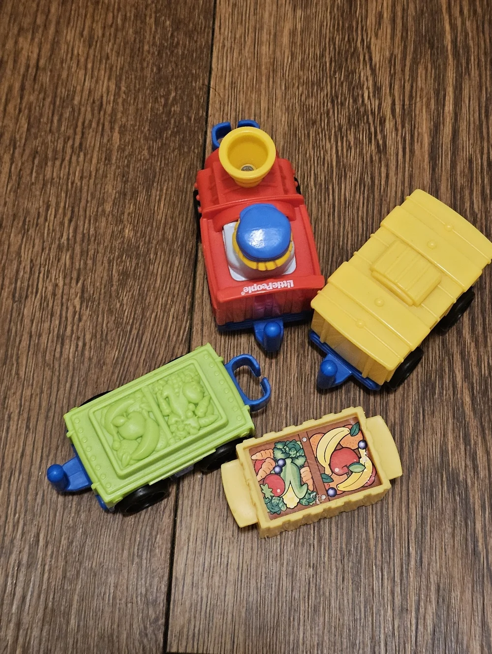 Fisher Price Little People Wheelies Connect N Play Railway Train Set Sound Works